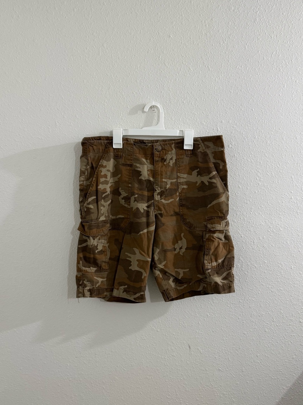 Brown camo shorts